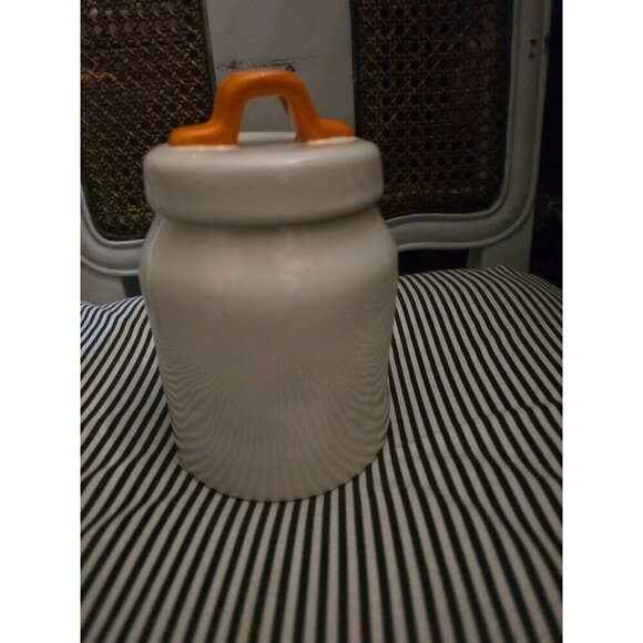 NWT Rae Dunn Halloween Baby Jack O'Lantern Icon Canister - Picture 6 of 12